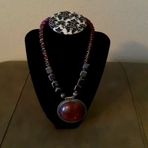 Purple stone Necklace